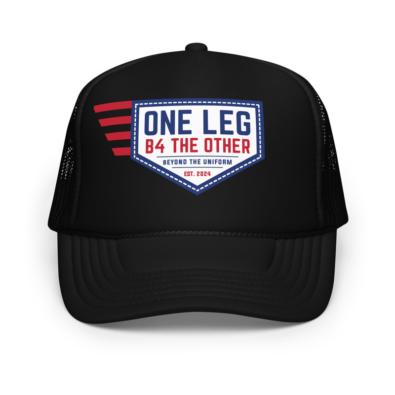 Foam Trucker Hat — All Black